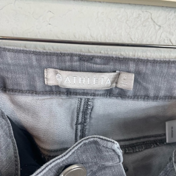 Athleta Gray Sculptek Jeans, sz‎ 6 - Picture 3 of 8